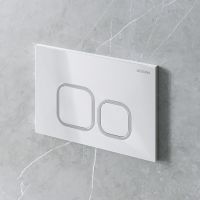 Клавиша смыва Grossman Cosmo 700.K31.02.000.000 Белая глянцевая — фото 3, Комплектующие для душевого оборудования