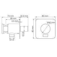 Товар: Шланговое подключение WasserKRAFT Spree A275 Никель - фото 2 Шланговое подключение WasserKRAFT Spree A275 Никель — фото 2, Шланговые подключения