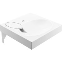 Раковина Paola Liguria 60x60 на стиральную машину Белая глянцевая — фото 1, Раковины