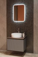 Товар: Зеркало Silver Mirrors Stiv-Lite 50 LED-00002729 с подсветкой с сенсорным выключателем и диммером - фото 2 Зеркало Silver Mirrors Stiv-Lite 50 LED-00002729 с подсветкой с сенсорным выключателем и диммером — фото 2, Зеркала в ванную комнату
