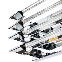 Настенный светильник Artelamp Caravaggio Прозрачный Хром арт-A1059AP-2CC — фото 2, Бра