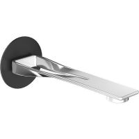 Излив для смесителя Webert One-B AC1039441 Черный Сталь — фото 1, Комплектующие для душевого оборудования