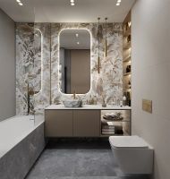 Керамогранит Staro Slim Decors Elite Flower Decor A+B Matt (2 шт в компл) 60х120 см — фото 3, Керамогранит