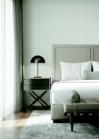 Обои детские Alessandro Allori Dolce Vita 2403-5 Винил на флизелине (1.06*10,05) Голубой, Клетка — фото 2, Обои для стен