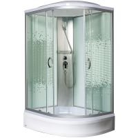 Душевая кабина Мономах 100x80x24 МЗ L 10000005821 без гидромассажа — фото 1, Душевые кабины