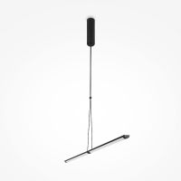 Подвесной светильник Maytoni Pendant Supersymmetry P096PL-L11BK1 Белый Черный — фото 6, Подвесные светильники