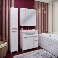 Товар: Зеркальный шкаф Runo Эрика 80 УТ000003321 Белый - фото 4 Зеркальный шкаф Runo Эрика 80 УТ000003321 Белый — фото 4, Зеркальные шкафы в ванную