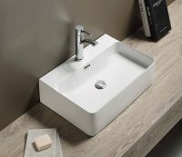 Товар: Раковина-чаша CeramaLux 60 D1338 (8145) Белая - фото 4 Раковина-чаша CeramaLux 60 D1338 (8145) Белая — фото 4, Раковины накладные