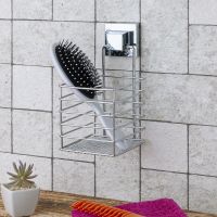 Товар: Полка корзина Tekno-tel EF073 Серебро - фото 2 Полка корзина Tekno-tel EF073 Серебро — фото 2, Полки для ванной и душа