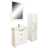 Товар: Зеркало Orange Classic 75 Белое - фото 2 Зеркало Orange Classic 75 Белое — фото 2, Зеркала в ванную комнату