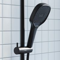 Ручной душ Damixa Merkur Черный матовый арт-940020300 — фото 2, Лейки для душа