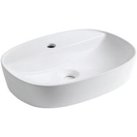 Раковина Gappo 50 GT308 Белая — фото 1, Раковины накладные