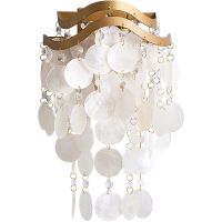 Настенный светильник Artelamp Pipirima A4065AP-2SG Белый Золото матовое — фото 1, Светильники