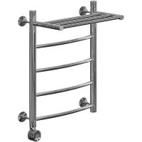 Электрический полотенцесушитель Ника Arc ЛД ВП 60/60 с полкой Хром — фото 1, Электрические полотенцесушители