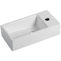 Раковина Gappo 40 L GT706L Белая — фото 1, Мини-раковины