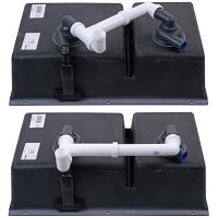 Товар: Кухонная мойка Blanco Subline 430/270-U 523158 Серый беж - фото 3 Кухонная мойка Blanco Subline 430/270-U 523158 Серый беж — фото 3, Кухонные мойки