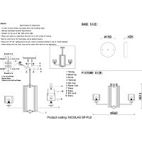 Товар: Люстра Crystal Lux Nicolas SP-PL8 Gold White Белая Прозрачная Золото - фото 5 Люстра Crystal Lux Nicolas SP-PL8 Gold White Белая Прозрачная Золото — фото 5, Люстры