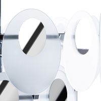 Люстра Artelamp Rosabella A4067LM-7CC Белая Хром — фото 2, Люстры