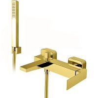 Смеситель для ванны Webert Pegaso PE850101010 Золото — фото 1, Смесители