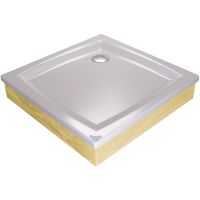 Акриловый поддон для душа Ravak Galaxy/Perseus EX 80х80 A024401310 Белый — фото 1, Акриловые душевые поддоны