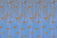 Товар: Фреска Ortograf Flora 31161 Фактура бархат FX Флизелин (4*2,7) Синий/Коричневый, Листья/Птицы - фото 2 Фреска Ortograf Flora 31161 Фактура бархат FX Флизелин (4*2,7) Синий/Коричневый, Листья/Птицы — фото 2, Фрески