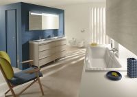 Зеркало Jacob Delafon 140 EB1420-NF с подсветкой и подогревом с сенсорным выключателем — фото 3, Зеркала в ванную комнату