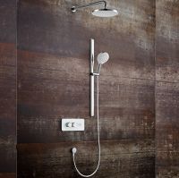 Душевая система Black&White Universe U7646 7646U с термостатом Хром — фото 1, Душевое оборудование. Душевая программа