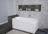 Акриловая ванна Aquanet West 170х70 240463 без гидромассажа — фото 6, Акриловые ванны