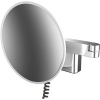 Косметическое зеркало Emco Evo 1095 060 40 с увеличением с подсветкой — фото 1, Аксессуары для ванной