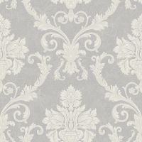 Обои Bernardo Bartalucci Carnazza Винил на флизелине (1,06*10) Серый, Дамаск арт-5055-4 — фото 3, Обои