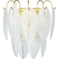 Настенный светильник Artelamp Evie A4052AP-2SG Золото Белый — фото 1, Светильники