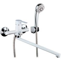 Товар: Смеситель для ванны Frap H41 F2241 универсальный Белый Хром - фото 3 Смеситель для ванны Frap H41 F2241 универсальный Белый Хром — фото 3, Смесители