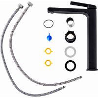 Смеситель для раковины Orange Gauss Черный матовый арт-M30-121b — фото 6, Смесители для раковины