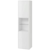 Шкаф пенал Excellent Tuto 40 MLEX.0201.400.WHWH подвесной Белый — фото 1, Мебель для ванной