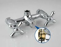 Смеситель для ванны Frap H25 F2225 универсальный Хром — фото 5, Смеситель для ванны