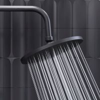 Верхний душ Damixa Jupiter 977050300 Черный матовый — фото 2, Душевое оборудование. Душевая программа