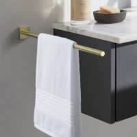 Полотенцедержатель Timo Selene Золото матовое арт-17055/17 — фото 2, Полотенцедержатели