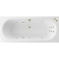 Акриловая ванна Excellent Oceana 160x75 WAEX.OCE16.LINE.BR с гидромассажем — фото 1, Ванны