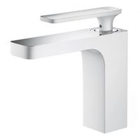 Смеситель для раковины Timo Torne 4361/00-16F Хром Белый — фото 1, Смесители для раковины