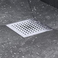 Душевой трап AM.PM PrimeFlow 10 W02BD-P11-010-01SB с решеткой Хром матовый Cut Gradient — фото 3, Трапы для душа