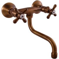 Смеситель для кухни Rav Slezak Morava MK101.5/21SM Бронза — фото 1, Смесители для кухни