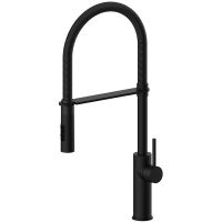 Смеситель для кухни Paffoni Light LIG179NONO Черный матовый — фото 1, Смесители для кухни