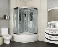 Душевая кабина Niagara Luxe 120x120 NG-7744W с гидромассажем — фото 6, Душевые кабины