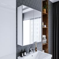 Зеркальный шкаф Бриклаер Хелена 60 Белый арт-4627125416439 — фото 2, Зеркальные шкафы в ванную