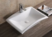 Товар: Раковина Ceruttispa 62 CR7096 СТ9593 Белая - фото 2 Раковина Ceruttispa 62 CR7096 СТ9593 Белая — фото 2, Раковины накладные