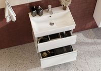 Товар: Тумба под раковину Roca Oleta 60 A857639806 подвесная Белый глянец - фото 12 Тумба под раковину Roca Oleta 60 A857639806 подвесная Белый глянец — фото 12, Мебель для ванной