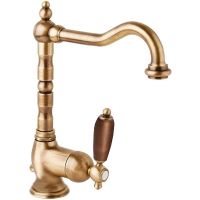 Смеситель для раковины Cezares Elite ELITE-LSM2-02-Nc Бронза — фото 1, Смесители для раковины