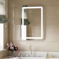 Зеркало Континент Lucia 500x700 ЗЛП1239 с подсветкой с сенсорным выключателем — фото 7, Зеркала в ванную комнату