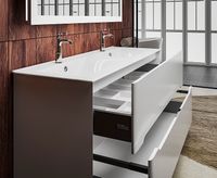 Товар: Тумба с раковиной SanVit Форма 120 kforman1202w Белая глянцевая - фото 3 Тумба с раковиной SanVit Форма 120 kforman1202w Белая глянцевая — фото 3, Мебель для ванной