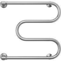 Водяной полотенцесушитель Terminus М-образный (3/4) 500х500 4620768880490 Хром, боковое подключение, G 3/4" НР — фото 2, Водяные полотенцесушители